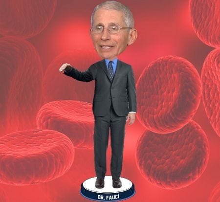 Dr. Fauci, White House Advisor, Bobblehead, COVID-19