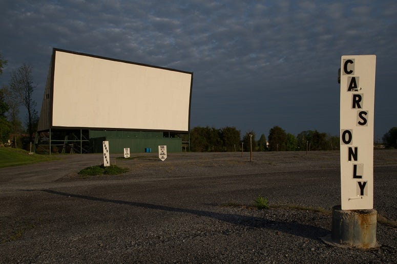 Drive-in theatre