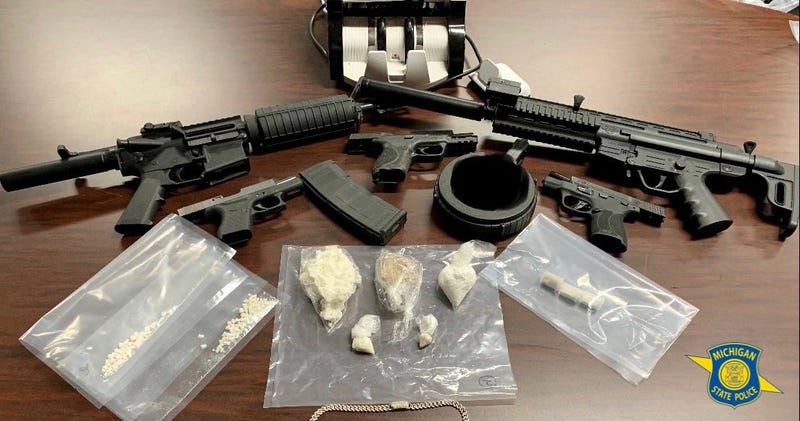 drug raids in Southfield and Detroit