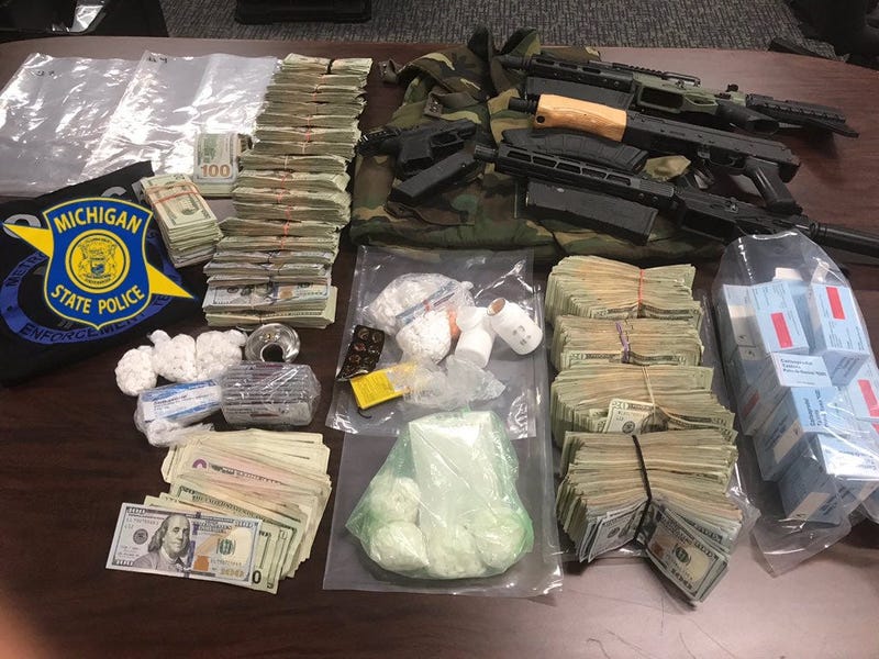 drug and gun bust