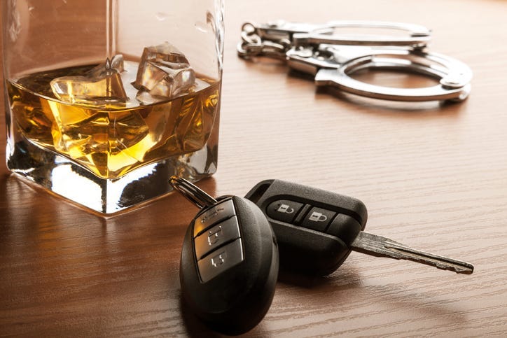 Drunk driving.