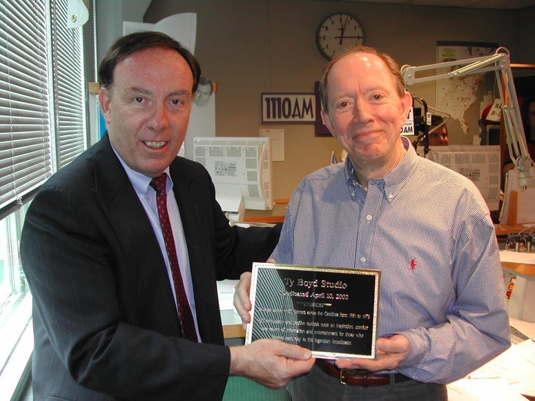 Ty Boyd Studio dedication