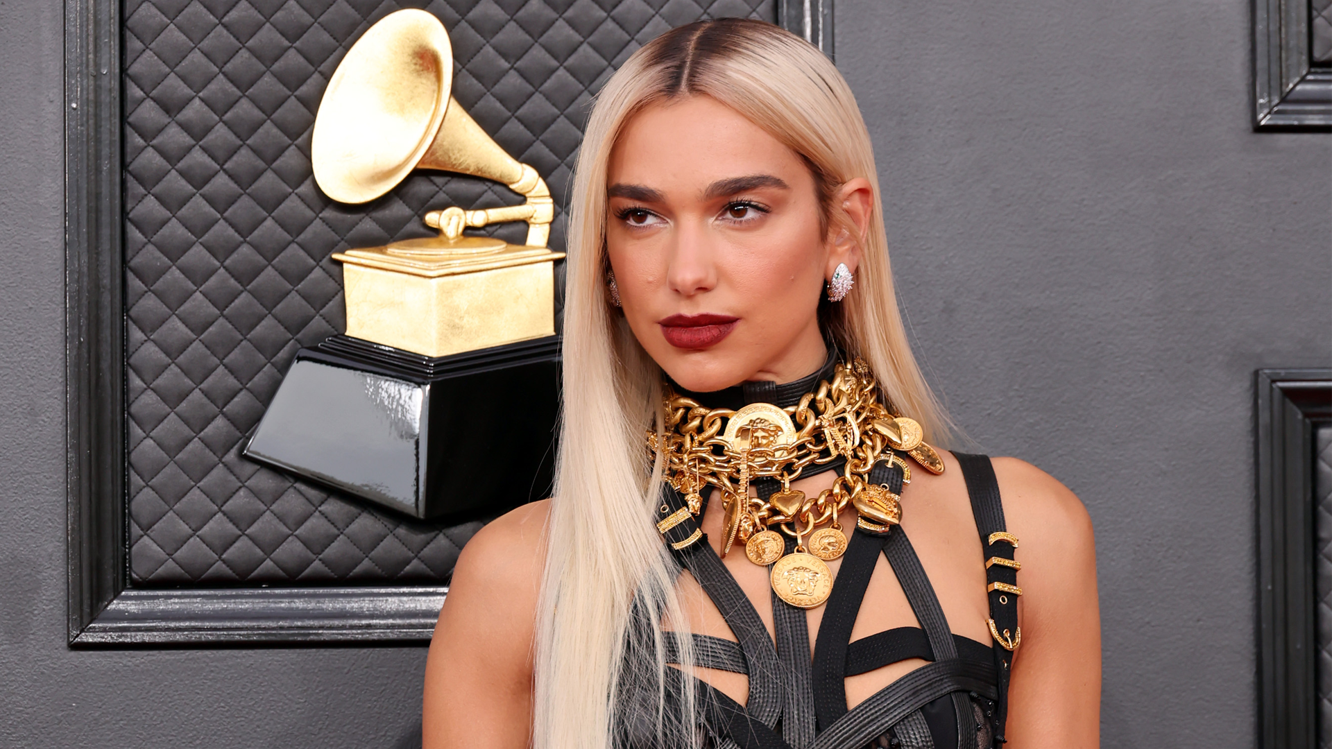 Cindy Crawford shares 90s throwback of when she wore Dua Lipa's iconic Versace GRAMMYs dress