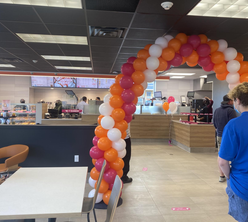 Remodeled Dunkin Open In Amherst