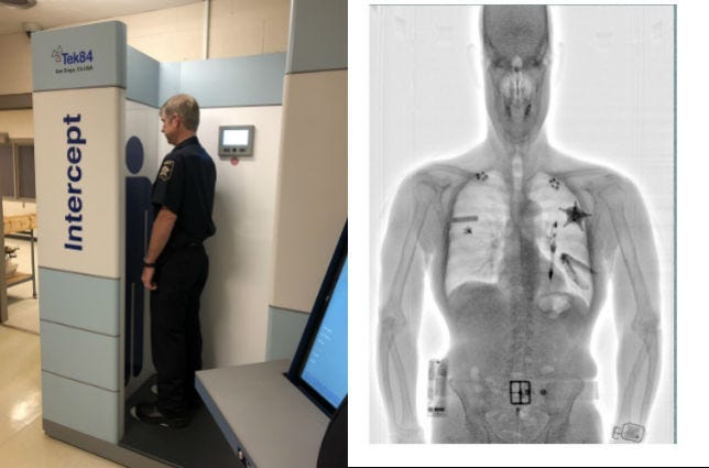 With the purchase of a new TEK84 Intercept X-ray imaging system, DuPage County Sheriff James Mendrick is hoping to end current procedures for searching inmates, including invasive and often embarrassing practices of physical or strip searches of inmates.