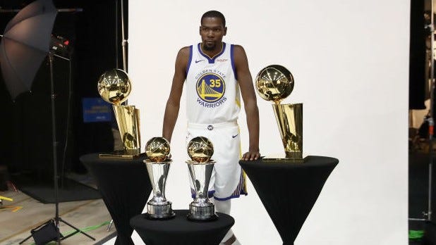 Kevin Durant claps back at Charles Barkley criticism with callback to failed Rockets tenure