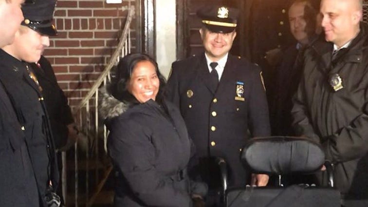 NYPD Reunites Disabled Queens Teen With Stolen Wheelchair
