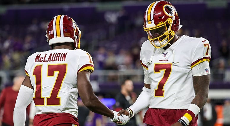 Dwayne Haskins to make first start for Redskins vs. Bills