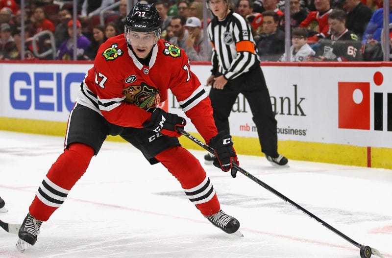 Blackhawks forward Dylan Strome