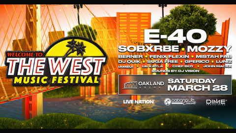 E-40: Welcome to the West Music Festival