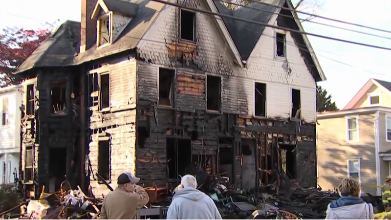 An early-morning house fire in Langhorne on Saturday sent a number of people to the hospital.