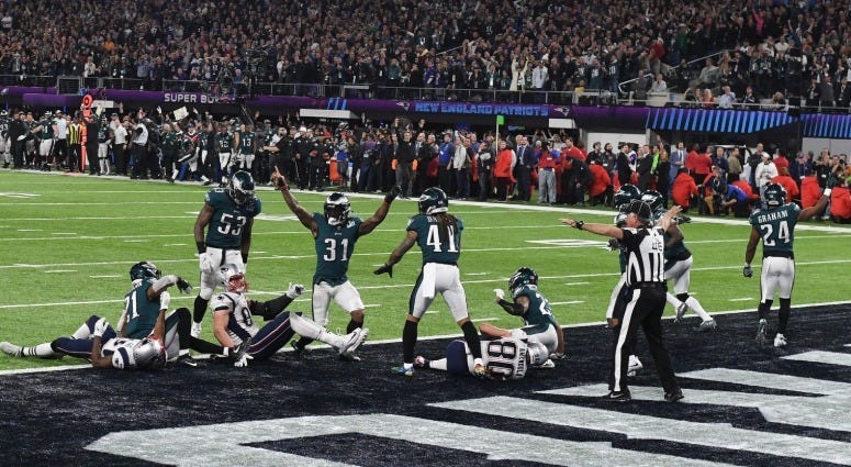 Eagles win the Super Bowl