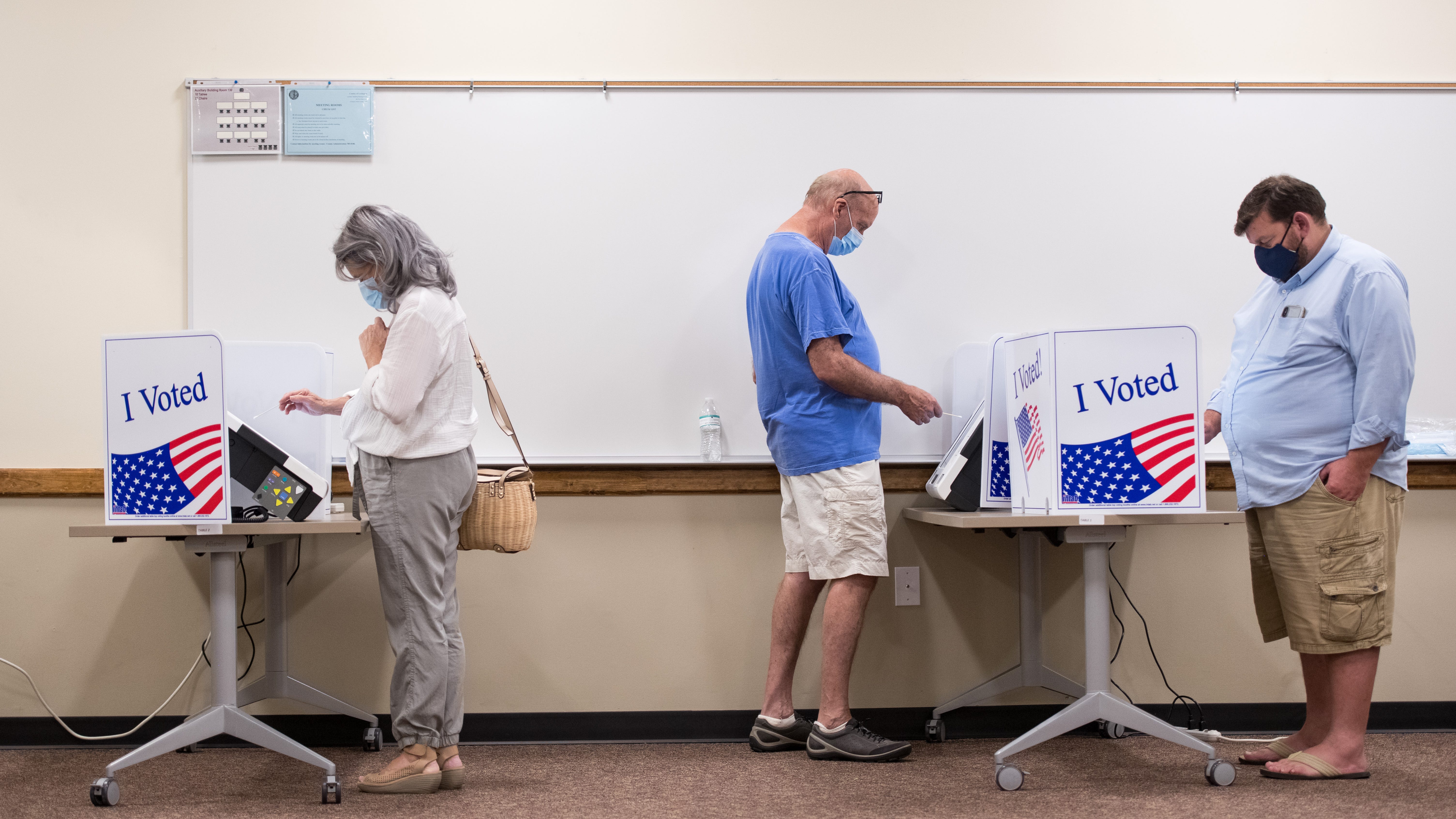 Record number of ballots cast with weeks to go until Election Day