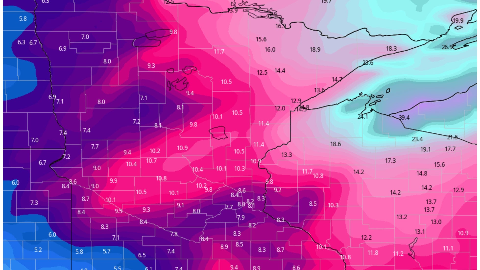 Christmas Storm: snow, wind and very bitter cold will be a travel challenge