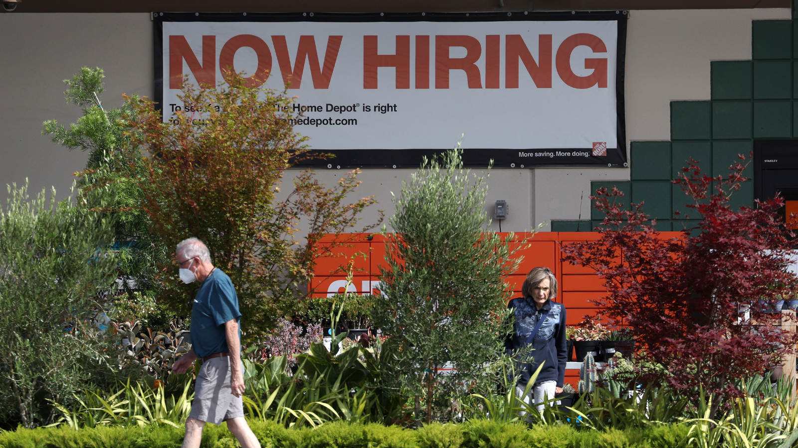 Unemployment rate falls to lowest it has been in decades