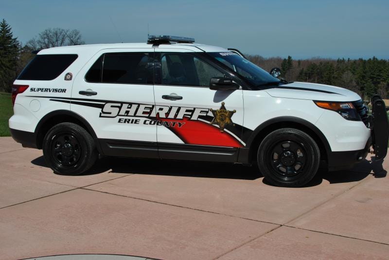 Erie County Sheriff's Office vehicle