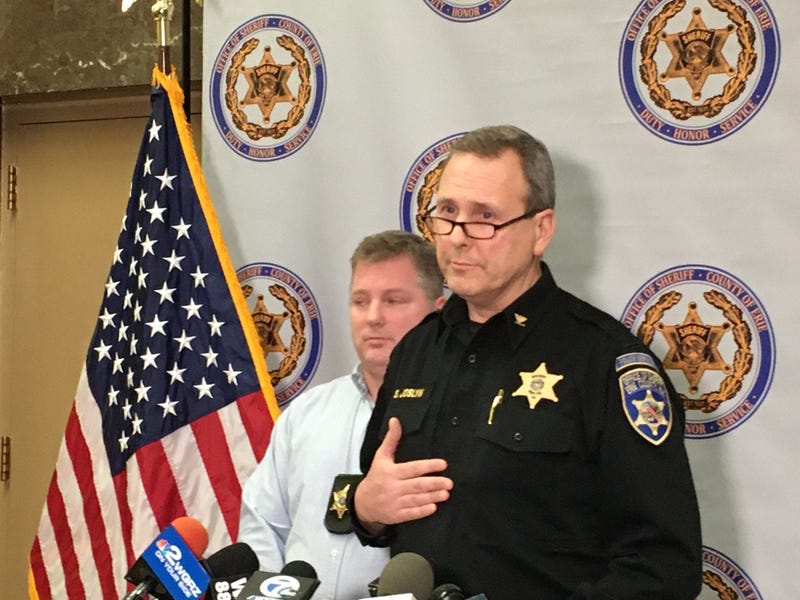 Erie County Sheriff Office News Conference on Collins shooting