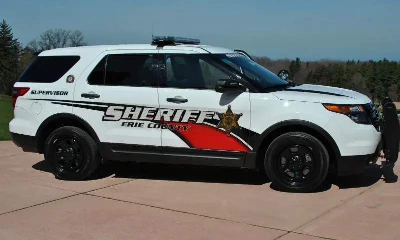 Erie County Sheriff's car