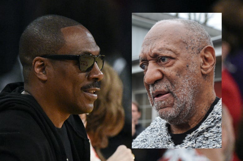 Photo Credit: Kelvin Kuo-USA TODAY Sports (Eddie Murphy) & Tom Gralish/Philadelphia Inquirer/TNS (Bill Cosby)