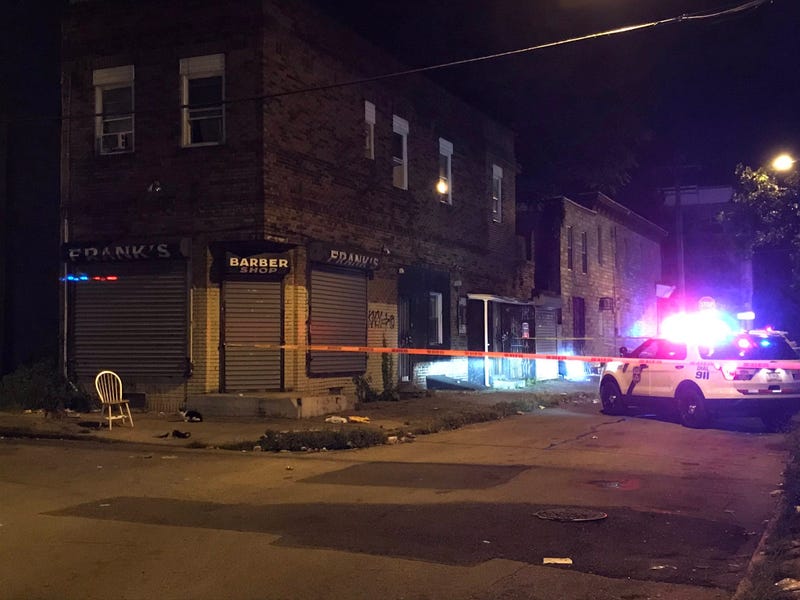 North Philly barricade