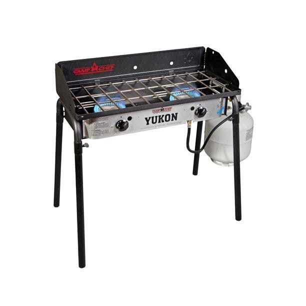 Camp Chef Yukon 2-Burner Outdoor Camping Stove