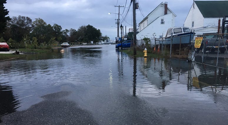 Bay Shore flooding