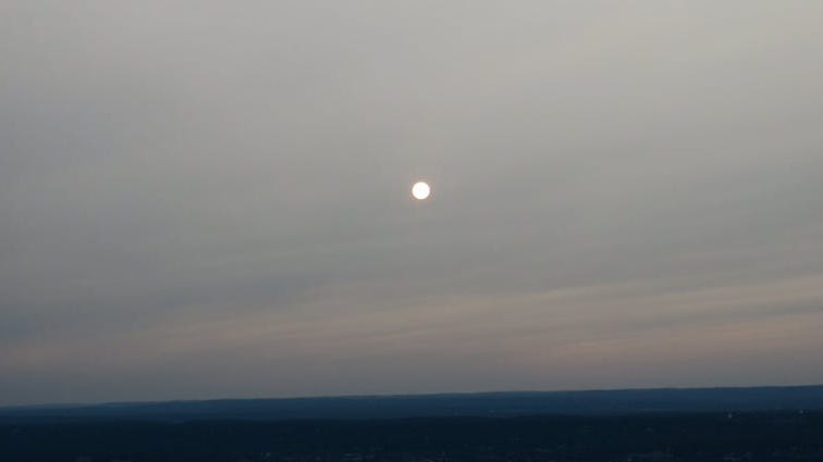 Smoke From West Coast Wildfires Reaches NYC Area