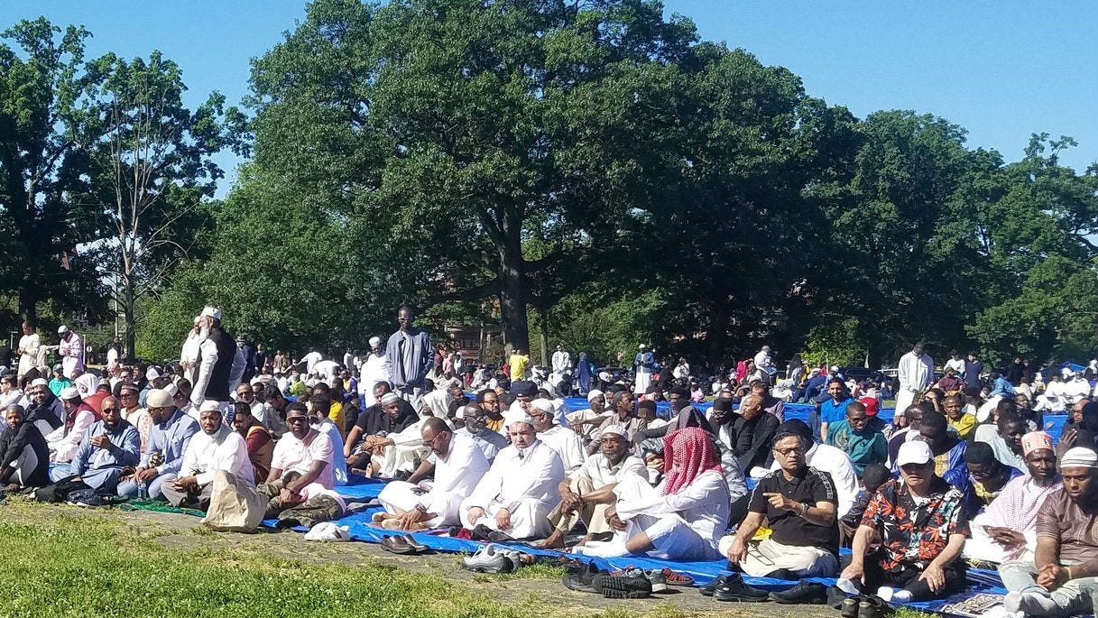 Philadelphia Muslims wrap up Ramadan with Eid in Fairmount Park
