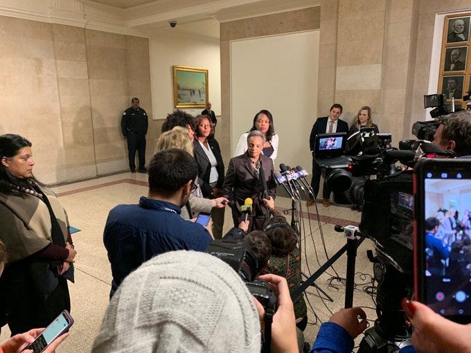 Mayor Lightfoot announced Thursday afternoon that an agreement has been made with CTU on make-up days. Chicago Public School students will be back in class Friday, Nov. 1.