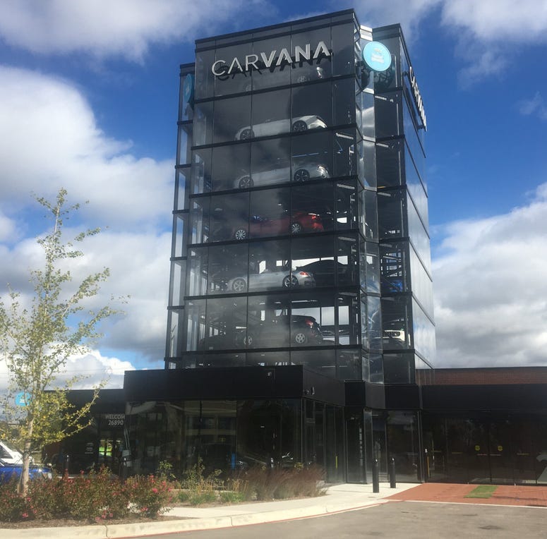 Carvana Car Vending Machine