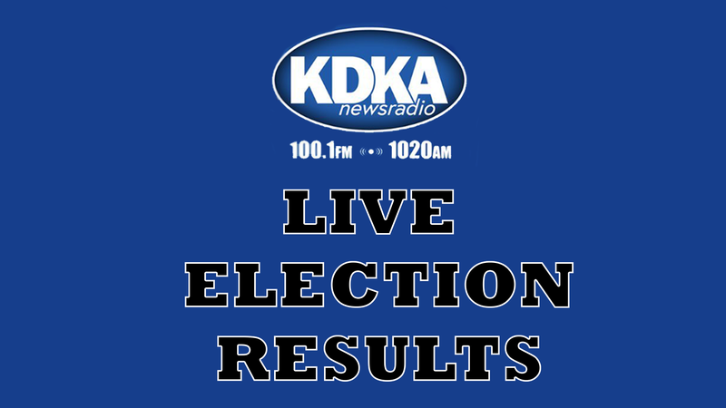 Live election results banner
