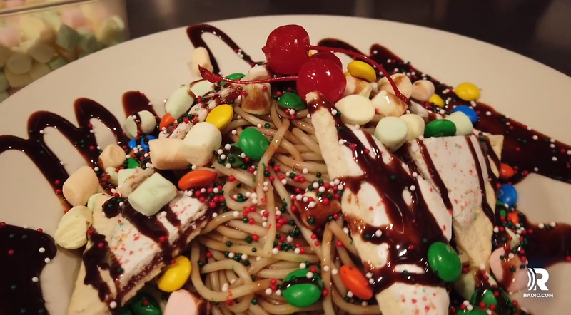 Buddy's Breakfast Spaghetti at Elf'd Up