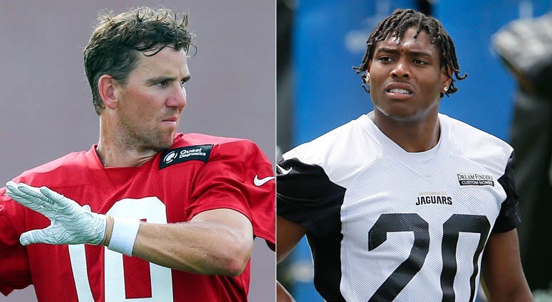 Eli Manning and Jalen Ramsey