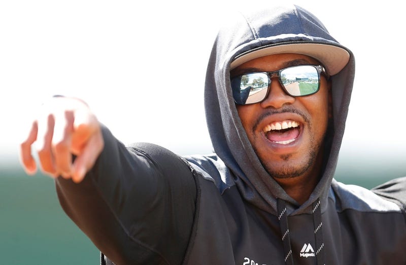 White Sox outfielder Eloy Jimenez