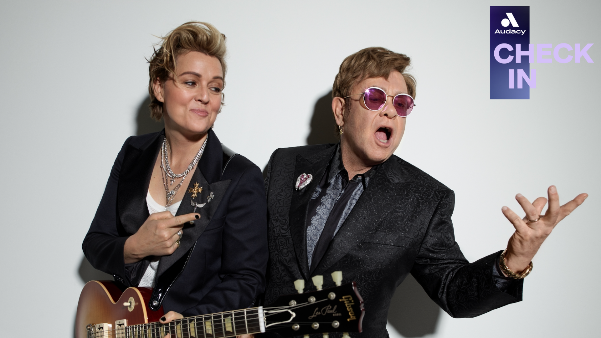 Elton John + Brandi Carlile discuss new collab album, 'Who Believes In Angels?'