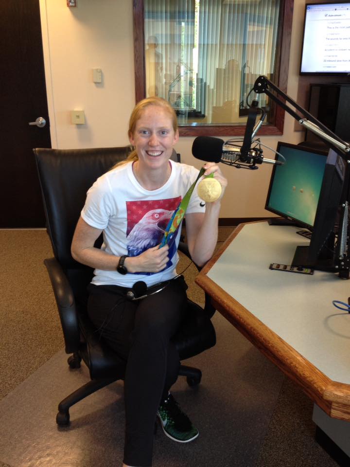 Emily Regan joins WBEN after winning an Olympic Gold Medal in 2016. (WBEN Photo)