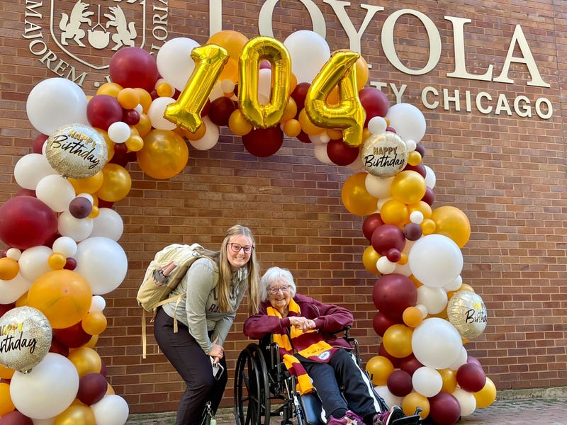 Sister Jean and admirer