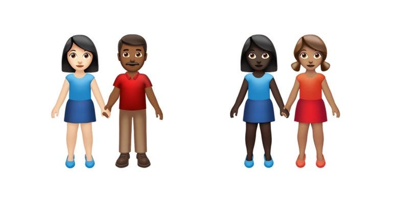 new couple emojis 2019