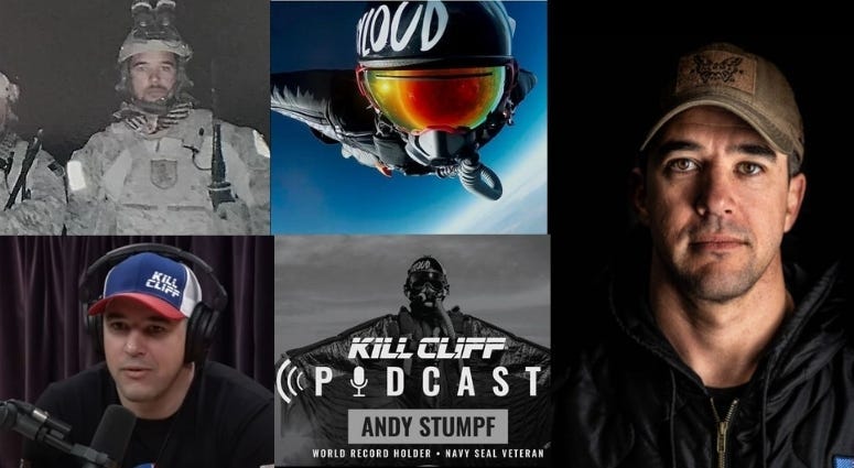 SEAL veteran Andy Stumpf talks military, wingsuits, Kill Cliff and mental health 