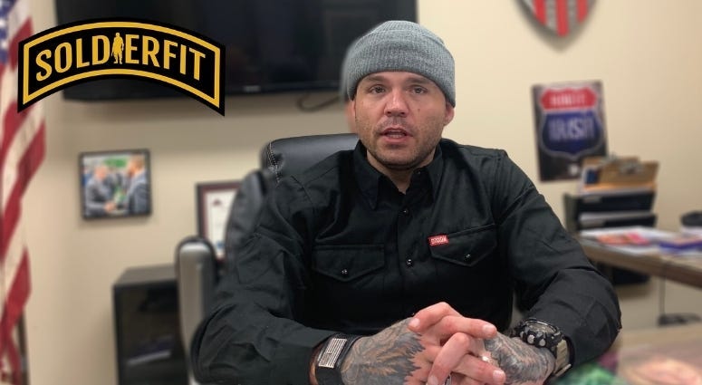 SoldierFit founder Danny Farrar&apos;s story is 100 percent inspiration