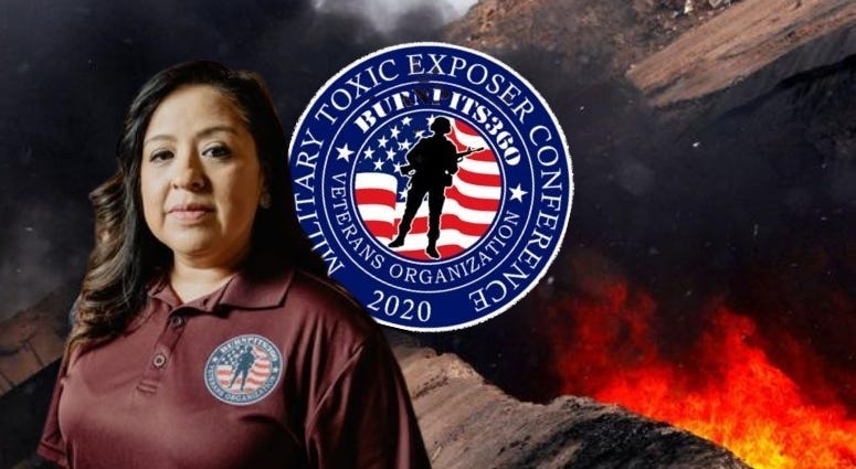 Rosie Torres, founder Burn Pits 360 talks about upcoming Military Toxic Exposures Conference
