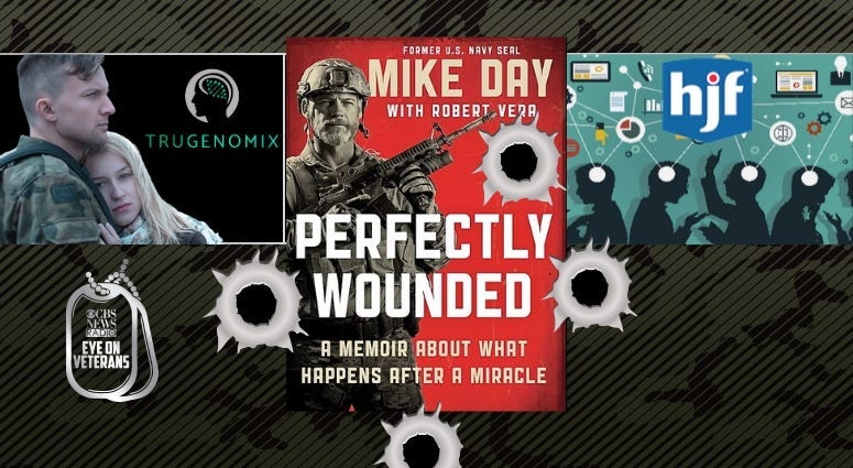 SEAL Mike Day&apos;s new book Perfectly Wounded, Henry M Jackson Foundation, and AMVETS teams up with TruGenomix for PTSD research