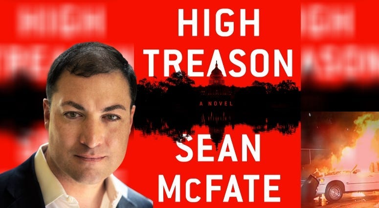Army veteran, former CIA contractor and foreign policy expert Sean McFate discusses his latest novel, “High Treason”