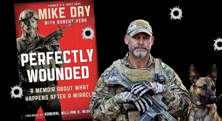 Retired SEAL Mike Day talks about his book Perfectly Wounded