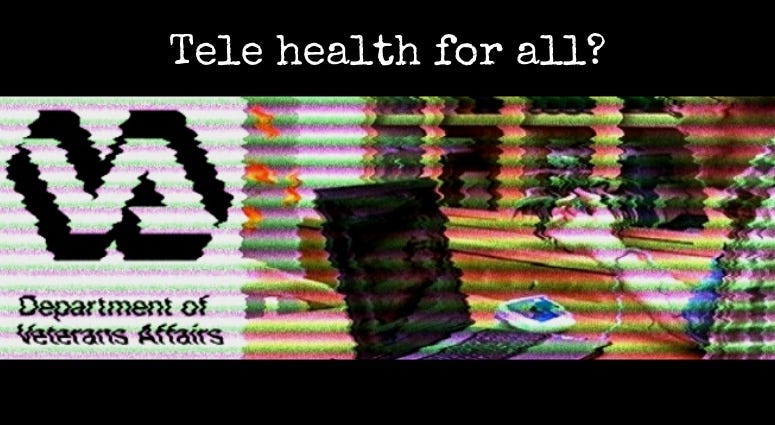 Abbie Bennett reports on VA telehealth services during the pandemic