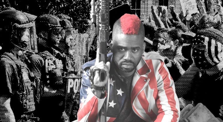 Marine Corps combat veteran Raymond Lott aka “The Marine Rapper”, shares his thoughts on the current racial protests