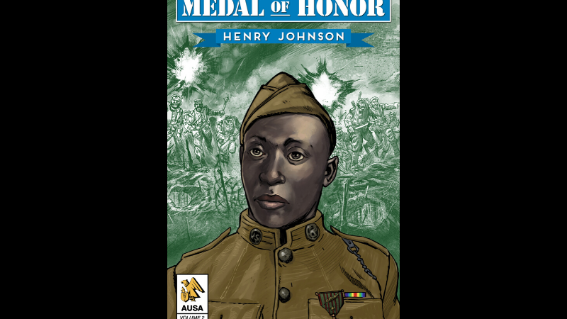 AUSA graphic novel honors Harlem Hellfighter, Medal of Honor recipient Henry Johnson