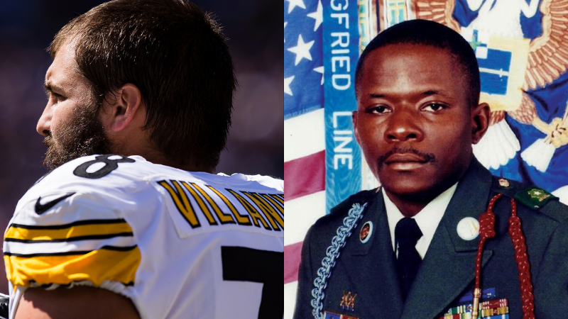 Steelers player wears Sgt. 1st Class Alwyn Cashe name on helmet