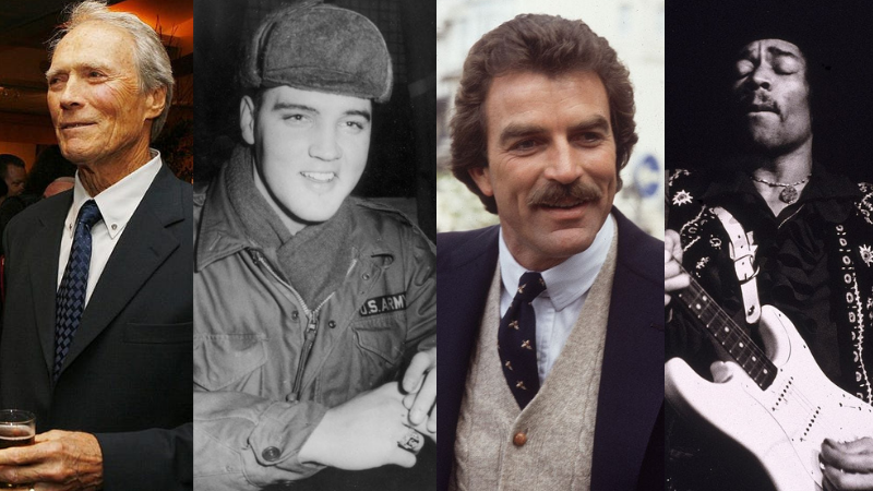 Famous veterans | Celebrities who served in the military