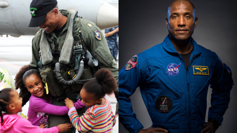 Navy Cmdr. Victor Glover is the first Black astronaut on the International Space Station